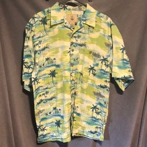 Joe marlin vintage Hawaiian shirt size medium